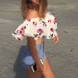 PacSun High-Rise Jean Shorts Size 22